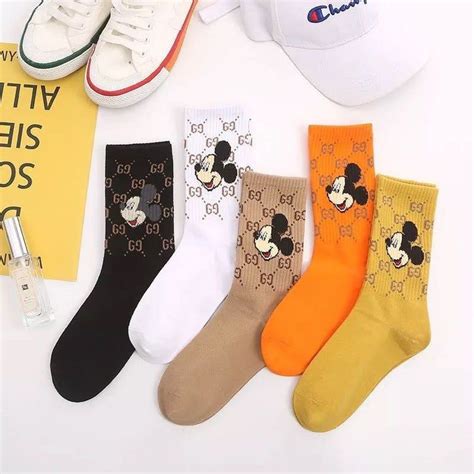 gucci mickey mouse socks|gucci mickey mouse collection.